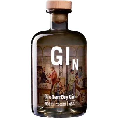Gießen Dry Gin  New Western  von Liebig inspiriert