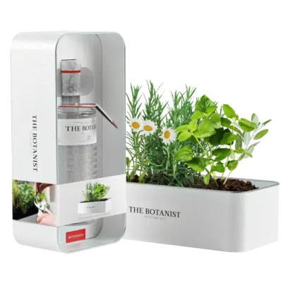 The Botanist Islay Dry Gin in Geschenkpackung mit Pflanzkasten