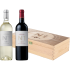 Dourthe N°1 Blanc & Rouge Holzkiste Bordeaux AOC