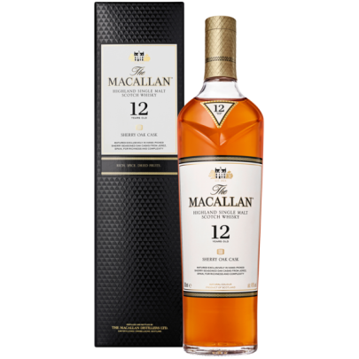 The Macallan 12 Jahre Sherry Oak  Highland Single Malt Whisky