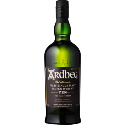 Ardbeg Ten Years Islay Single Malt Scotch Whisky