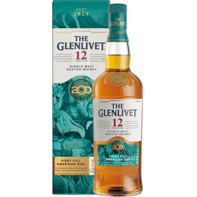 The Glenlivet 12 Jahre 200 Years Limited Edition First Fill American Oak Single Malt Scotch Whisky