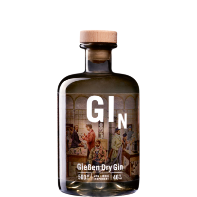 Gießen Dry Gin  New Western  von Liebig inspiriert