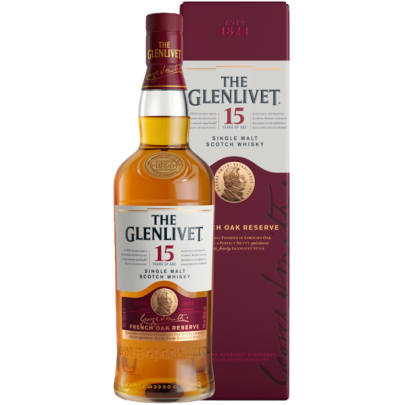 The Glenlivet 15 Jahre French Oak Reserve Speyside Single Malt Scotch Whisky