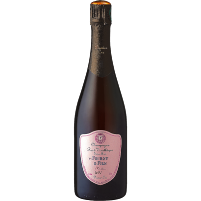 Champagne Rosé Vinothèque MV15  Premier Cru Vertus Extra Brut  Veuve Fourny & Fils