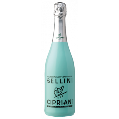 Cipriani Bellini  aromatisierter Cocktail aus italienischem Pfirsich und Spumante