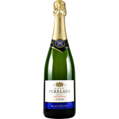 Cava Perelada Reserva Blue Festival  DO Penedès  Castillo de Perelada