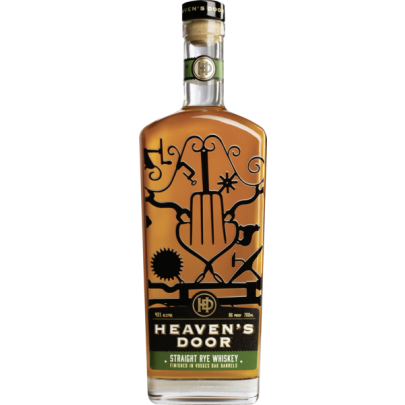 Heaven's Door Straight Rye Whiskey in Vosges Oak Barrels