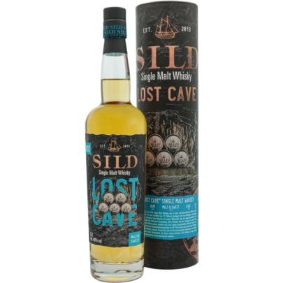 SILD Lost Cave Single Malt Whiskey in Geschenkverpackung