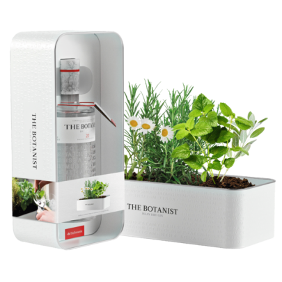 The Botanist Islay Dry Gin in Geschenkpackung mit Pflanzkasten