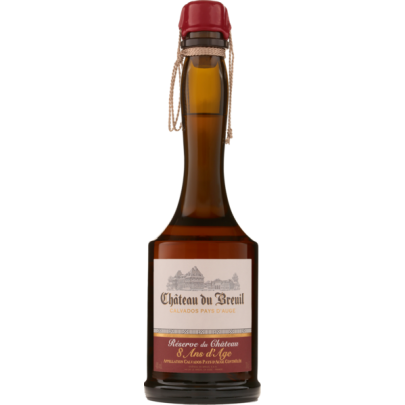 Calvados 8 Jahre Réserve Pays de d‘Auge Château du Breuil