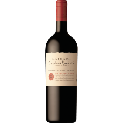 Friedrich Laibach The Founderʼs Blend WO Stellenbosch Laibach Vineyards