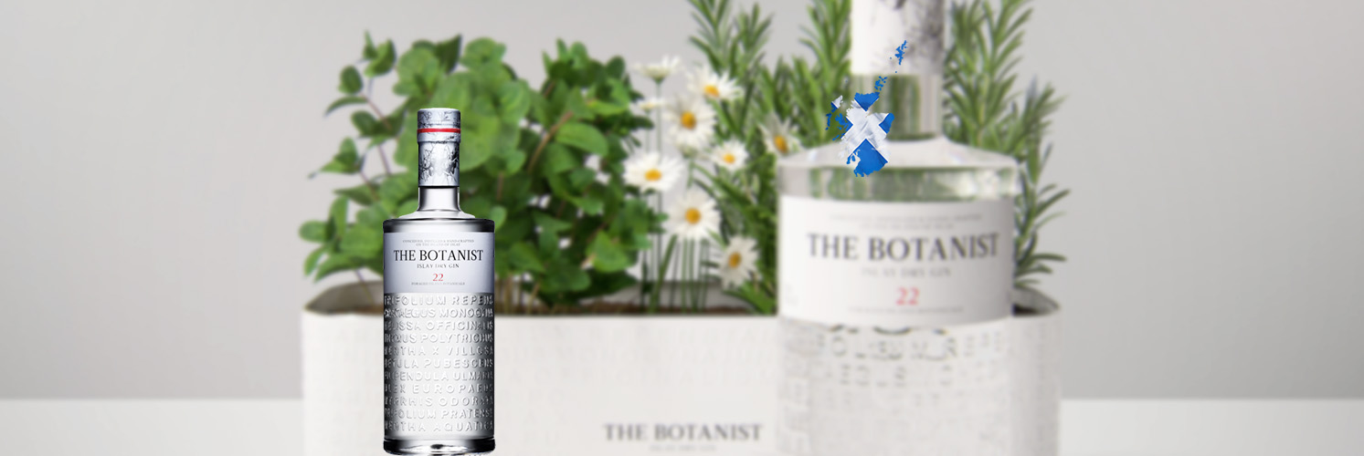 The Botanist Islay Dry Gin in Geschenkpackung mit Pflanzkasten