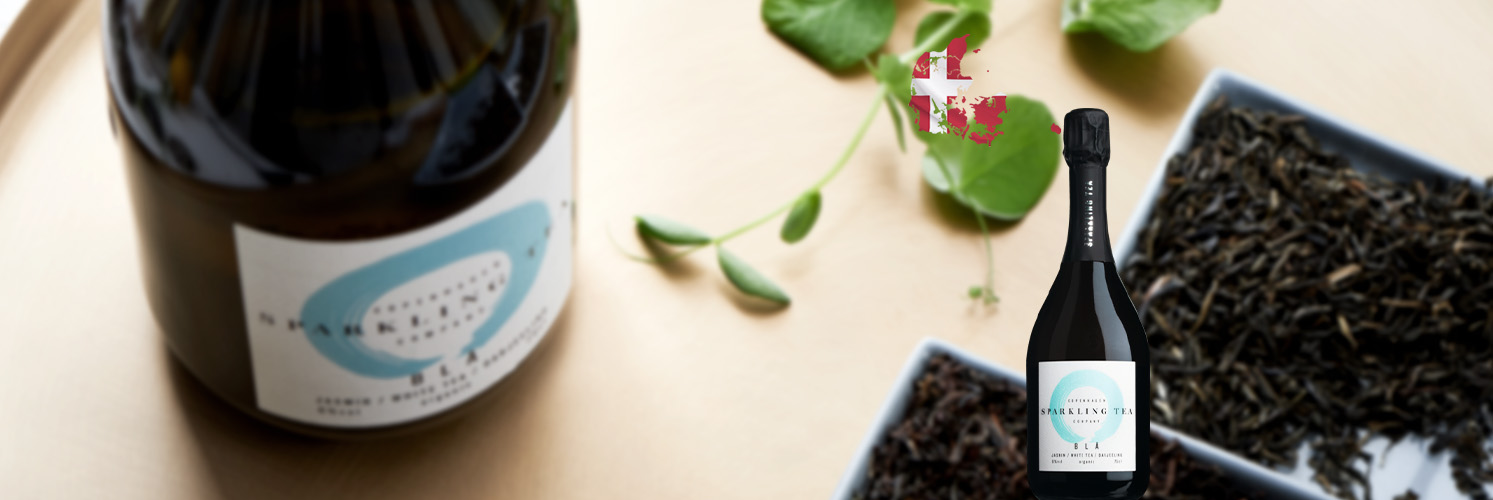 Sparkling Tea BLÅ Copenhagen Company Dänemark BIO alkoholfrei