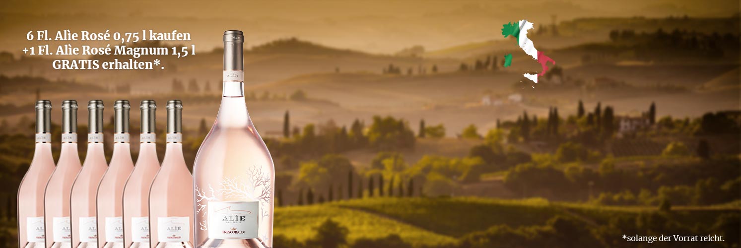 Alìe Rosé Maremma IGT Toscana 6+1 Aktion